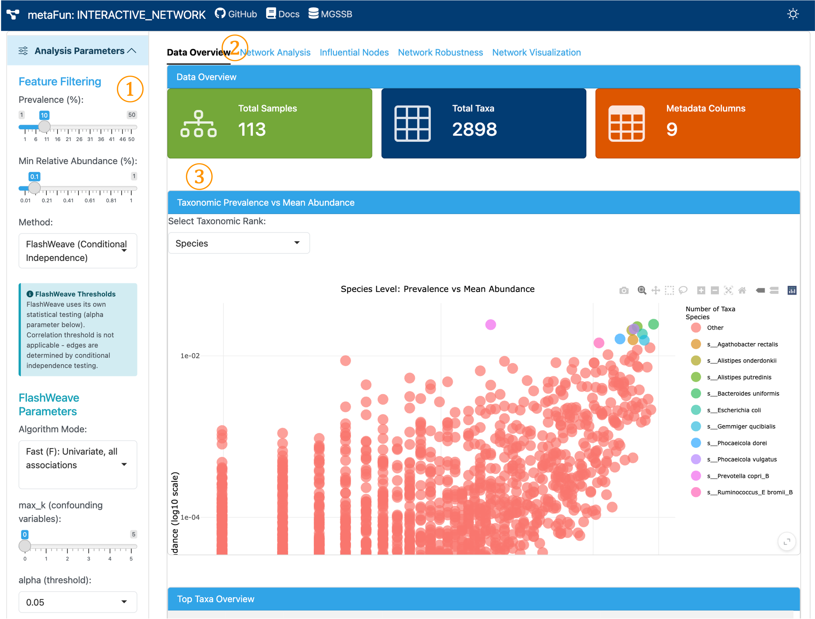 Main Interface