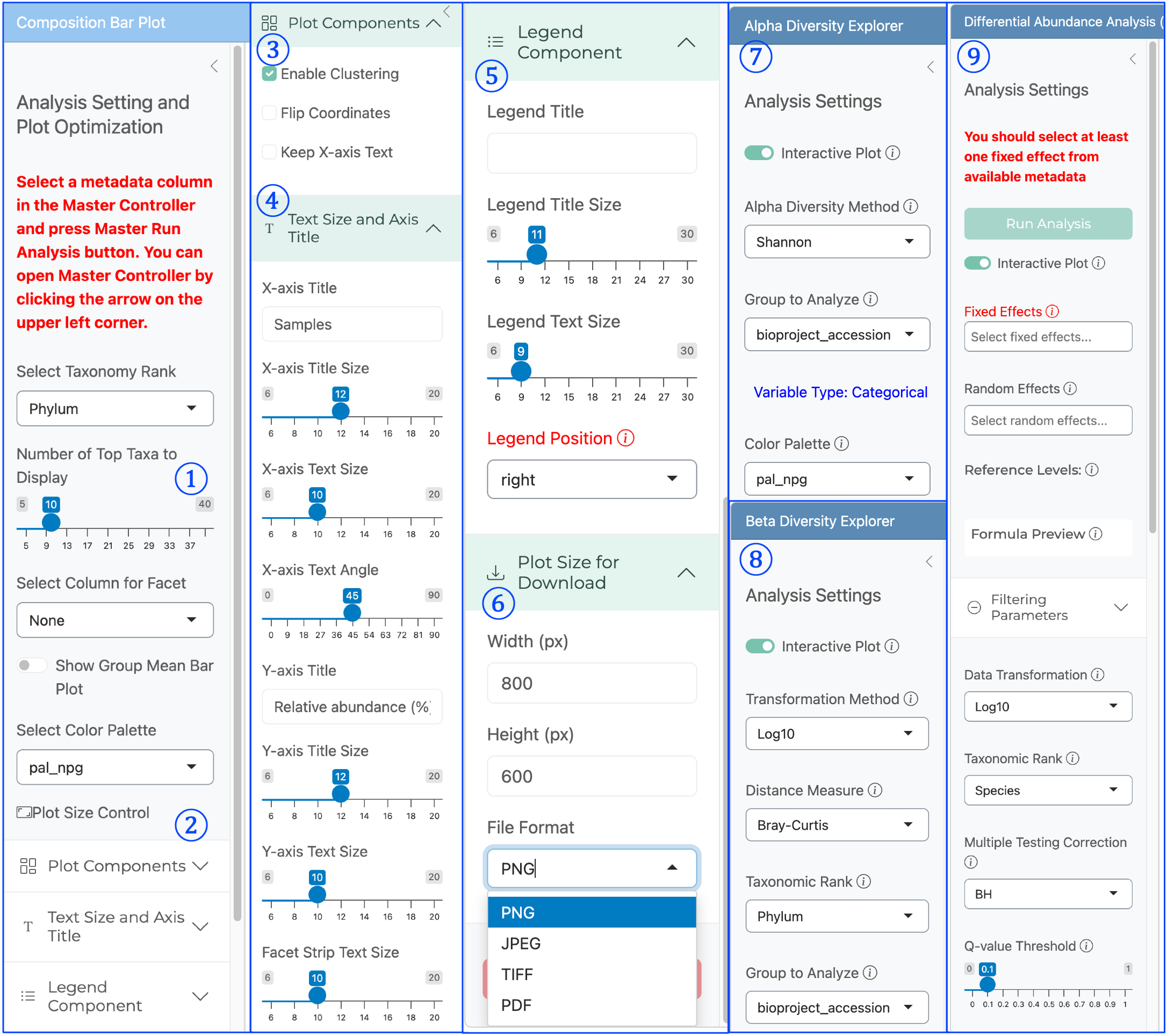 Main Interface